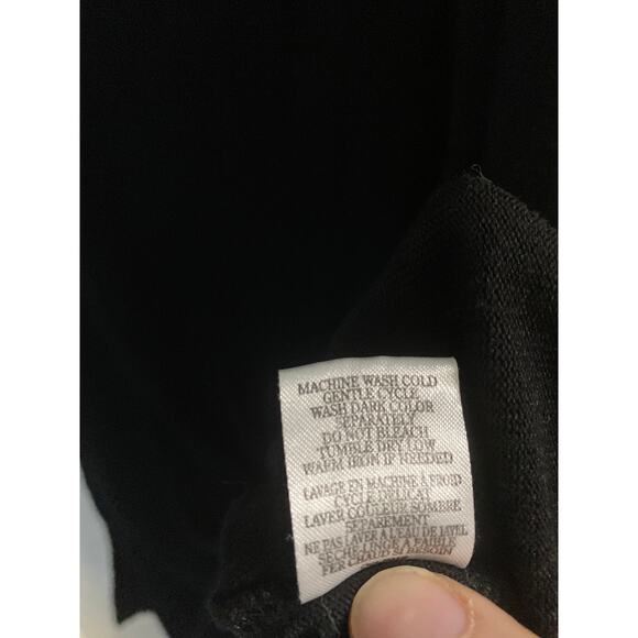 Z Supply Brooklyn cowl neck dress women’s size M black soft stretchy comfy basic - Picture 6 of 6